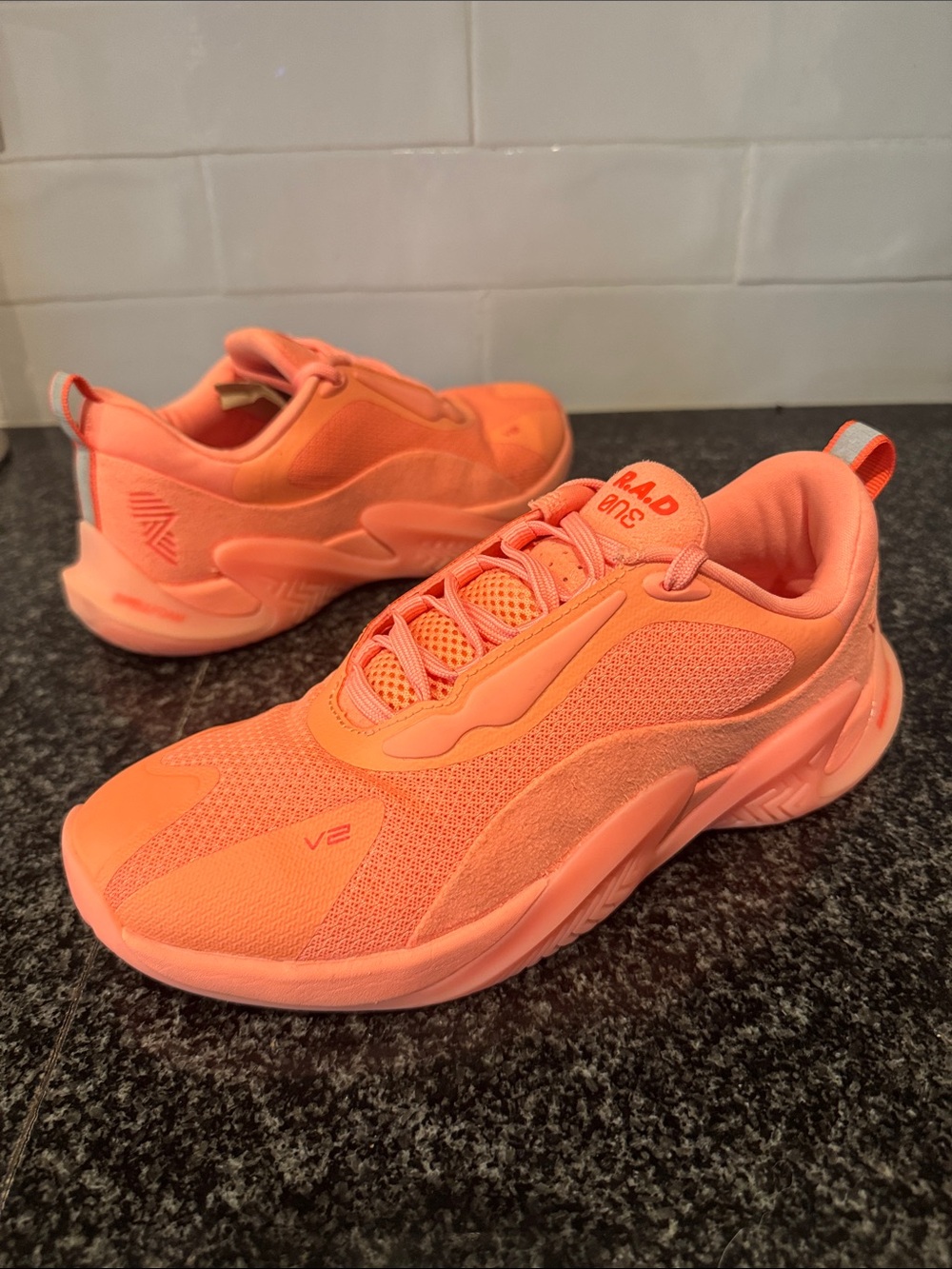 R.A.D. ONE V2 Women’s Training Shoes Flower Blush pink CrossFit Gym Sneakers - Picture 6 of 10